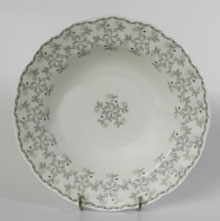 Набор тарелок гл. 23 см 6 шт, декор Джулия ГРЭЙ, фарфор Hatori (Freydis) - Австрия