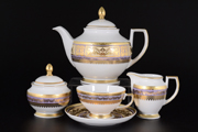 Чайный сервиз Falkenporzellan Diadem Violet Creme Gold 6 персон 17 предметов