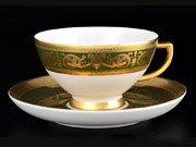 Набор чайных пар 250 мл Imperial Green Gold (2 пары)