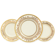 Набор тарелок Falkenporzellan Cream Gold 18 предметов артикул G26994