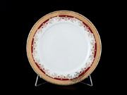 Набор тарелок на 6 персон 17 см Тхун Кристина Красная Лилия 700201 Чехия