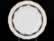 Набор тарелок на 6 персон 27 см Тхун Мария Луиза Синяя лилия 00100 Чехия