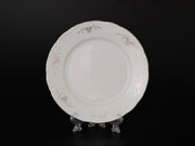 Набор тарелок на 6 персон 17 см Тхун Констанция Серый орнамент Отводка платина 7351100 Чехия
