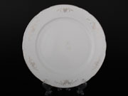 Набор тарелок на 6 персон 21 см Тхун Констанция Серый орнамент Отводка платина 7351100 Чехия