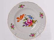 Набор глубоких тарелок на 6 персон 23 см Бернадотт Полевой цветок 9011 Чехия