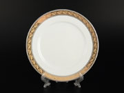 Набор тарелок на 6 персон 19 см Тхун Кристина Платиновая золотая лента 700500 Чехия