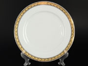 Набор тарелок на 6 персон 25 см Тхун Кристина Платиновая золотая лента 700500 Чехия