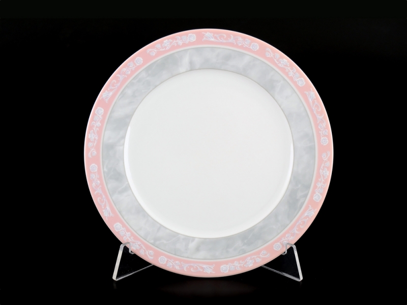 Набор тарелок на 6 персон 17 см Тхун Яна Серый мрамор Чехия