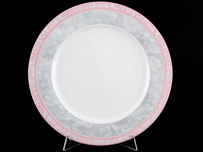 Набор тарелок на 6 персон 25 см Тхун Яна Серый мрамор Чехия