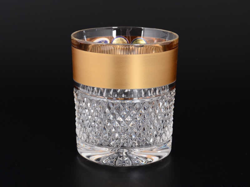 Набор стаканов для воды 320 мл Max Crystal Золото (6 шт) артикул G26404